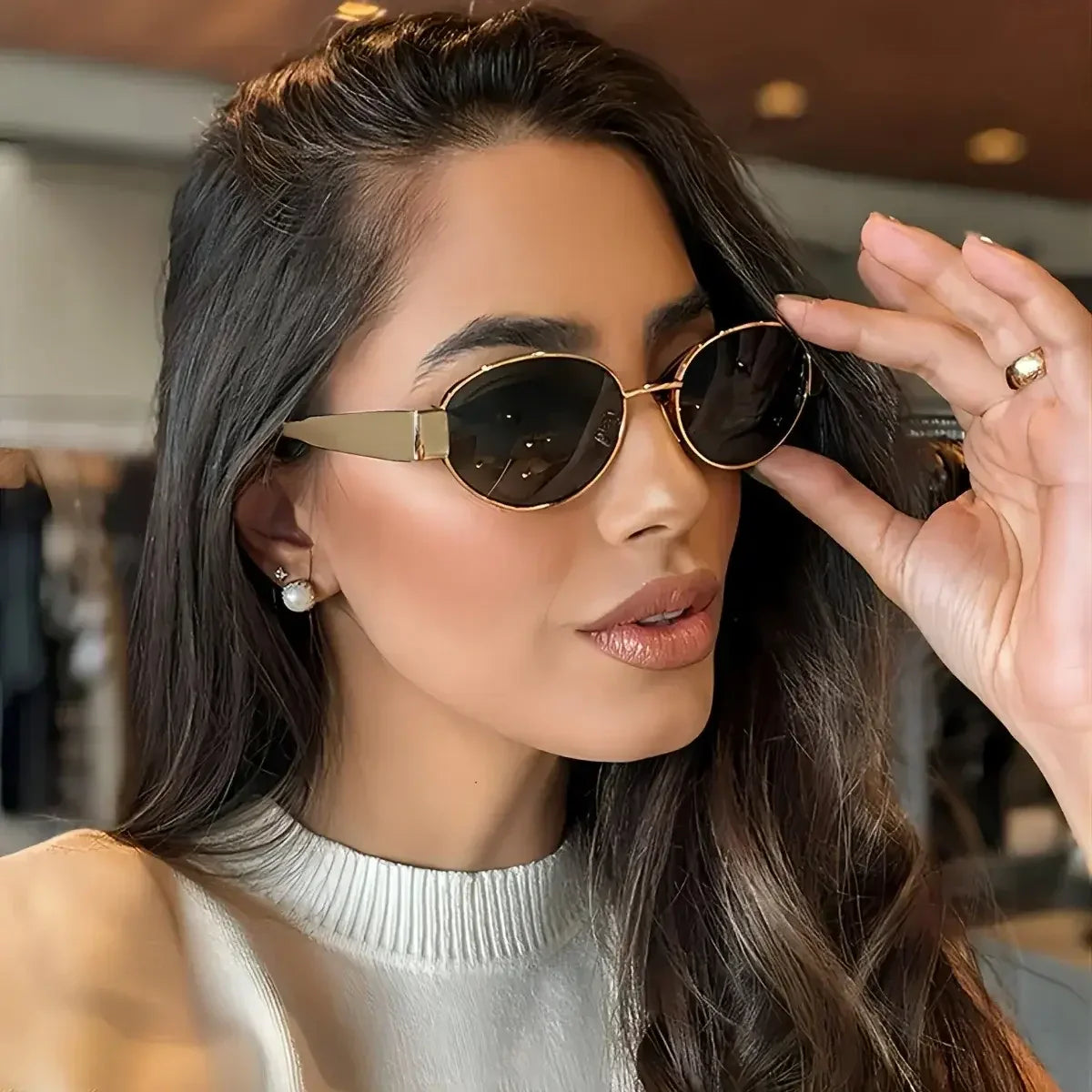 Golden Halo Sunglasses